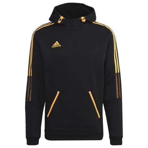 adidas schwarz gelb hoodie|Gelbe Hoodies .